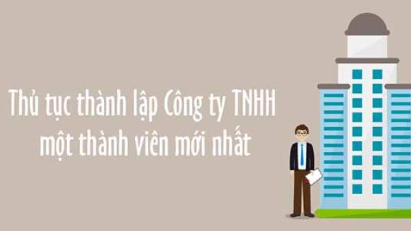 Thành lập Công ty TNHH 01 thành viên