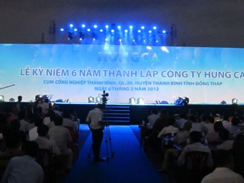 Hùng Cá kỷ niệm 6 năm thành lập công ty