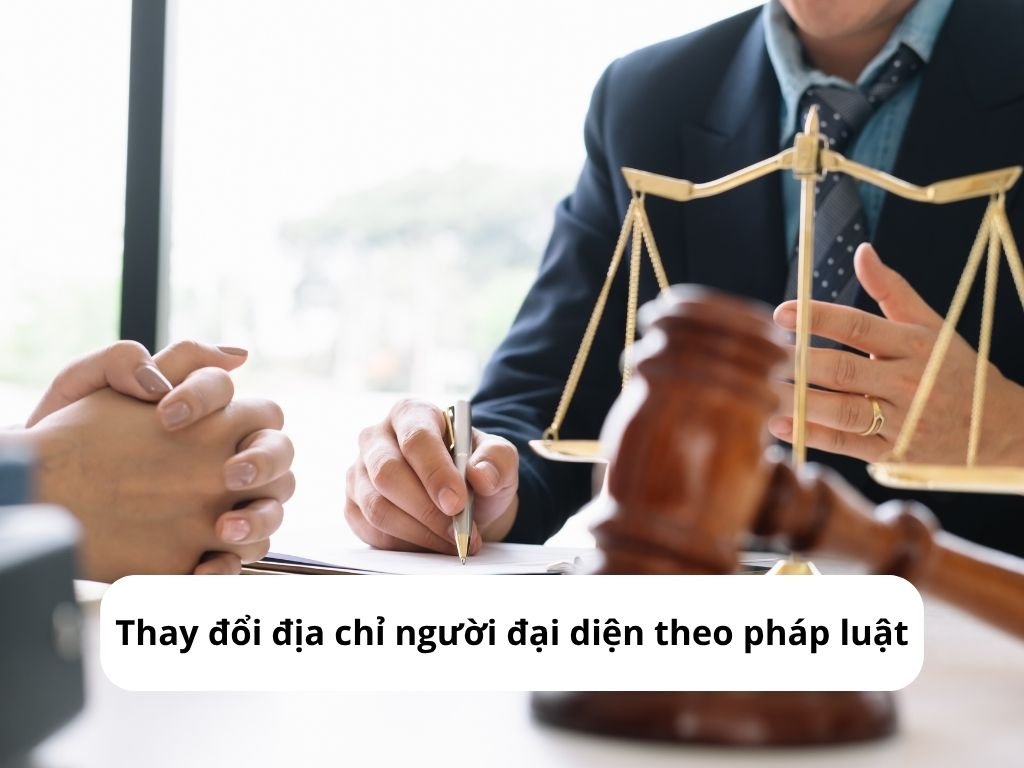 Thay đổi địa chỉ người đại diện theo pháp luật